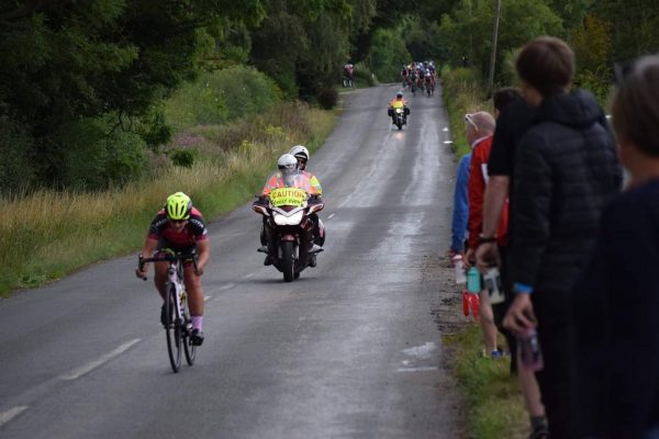 Steph Mottram cycling